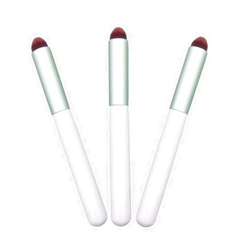 SALOCY Lip Brush Concealer Brushes,3 Pieces Lipstick Eyeshadow Foundation Makeup Brush Tool Applicators Sets for Women Cosmetics,Pink…
