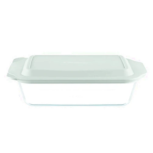 Generic Deep Glass Baking Dish with Lid, 7 x 11 Inch, 50% Extra Depth for Larger Recipes, Tempered Glass, Dishwasher & Microwave Safe, BPA-Free Lid