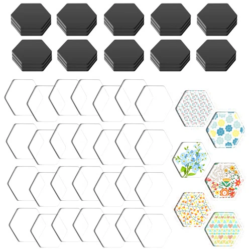 Weewooday 72 Pieces Craft Magnets Glass Ceramic Ferrite Magnet with Adhesive Backing and Transparent Clear Glass Cabochons for DIY Craft Fridge Refrigerator Pendants