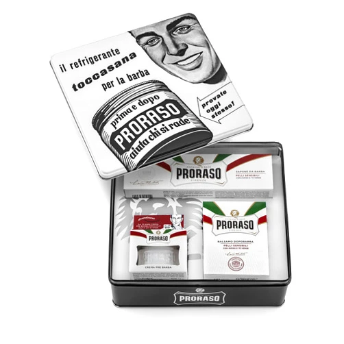 Proraso Vintage Toccasana Tin Gift Set, 5.2 Oz