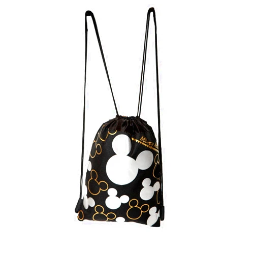Disney 5Star-TD Disney Mickey Mouse Silver Drawstring Backpack