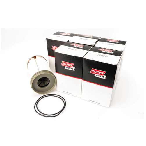 Generic Baldwin PF46235 Heavy Duty Bio Diesel Fuel Filter Element for Freightliner Replaces Fleetguard FS20176 and Detroit Diesel DDE R61709 (Pack of 6)