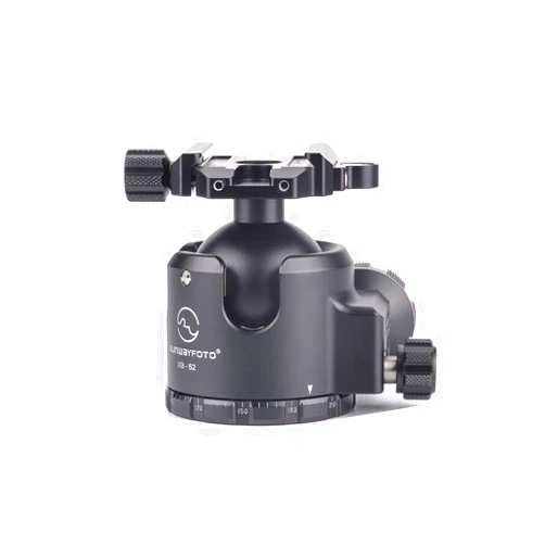 SUNWAYFOTO Tripod Ball Head XB 52 Low Profile Tilt Black
