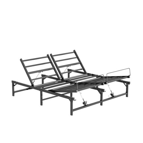 Redlifeᅟᅠ Redlife Adjustable Bed Frame Queen, Electric Bed Frame with Remote Control, Queen Size Adjustable Bed Frame w/ 4 Quiet Motor, Frame Only & No Mattress - Easy Assembly