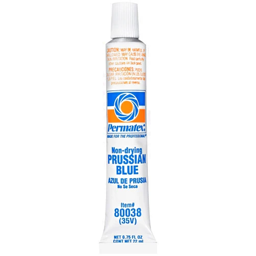 Permatex 80038 Prussian Blue Fitting Compound, 0.75 fl oz Tube (0.75 Ounce (Pack of 6))