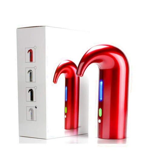 MNSSRN-XJQ Full-Automatic Red Wine Decanter, Home Intelligent Fast Aeration Flashlight Wine Dispenser, Portable Simple One-Button Decanter,Red
