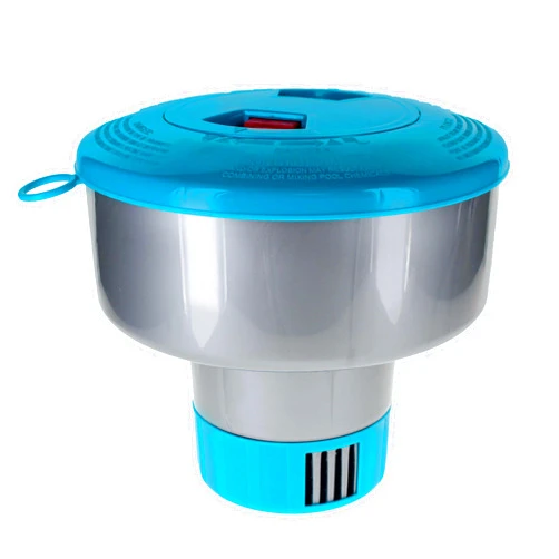 U.S. Pool Supply Pool Chlorine Floater Dispenser with Lid Lock - Large 7