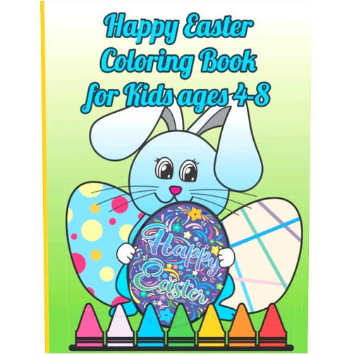 Leonardo Architect Design Happy Easter Coloring Book for Kids ages 4-8: The Beautifull Easter Rabbit Coloring Book for Boys and Girls With 33 Unique Easter Design To Color. ... Easter Basket Stuffer. Easter Gift for Kids