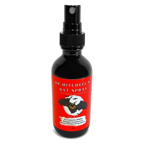 OTASU Dr. Mitchell’s Bat Spray - Attractant Bait Lure for Bat Houses - 2oz Bottle - Research-Backed All-Natural Pheromone Formula - Made in USA