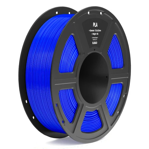 ELEGOO PLA Filament 1.75mm Dark Blue 1KG, 3D Printer Filament Dimensional Accuracy +/- 0.02mm, 1kg Spool(2.2lbs) Fit Most FDM 3D Printers