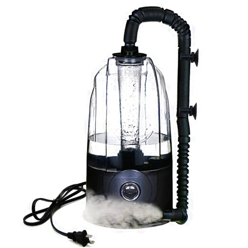 COOSPIDER Reptile Fogger Terrariums Humidifier Fog Machine Mister 3L Large Size Ideal for Paludarium/Vivarium/Reptiles/Amphibians/Herps