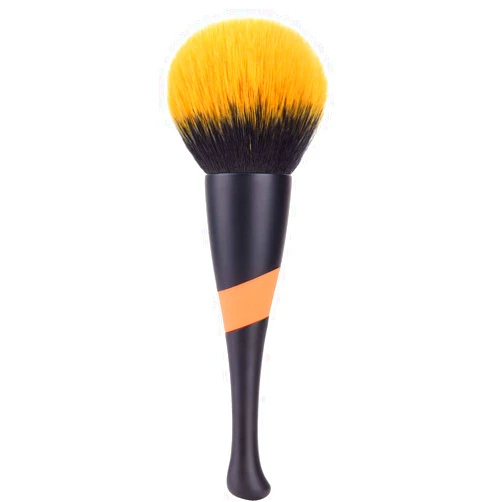 Tailpa Large Mineral Powder Brush, Tailpa Soft Fluffy Foundation Brush, Kabuki Makeup Brush, Professional Powder Brush and Blush Brush for Daily Makeup (black)