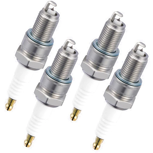 BDFHYK 7082 Iridium Spark Plugs Compatible with Jaguar Nissan Honda Kia Hyundai BMW Chevy Dodge Mazda Volvo Toyota 1.6L 2.0L 3.0L L4 L6 Replacement for BPR5EGP Set of 4