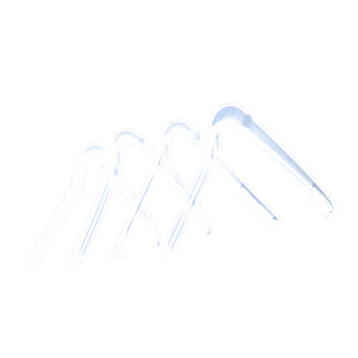 Emtech Laboratories Behind-The-Ear Earmold HW TRS - Plastic Lock Tubing for Hearing Aids (Clear)
