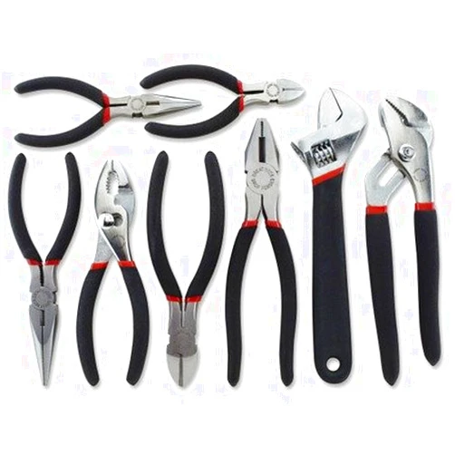 Great Neck GNS87900 - Great Neck 8-Piece Steel Pliers and Wrench Tool Set