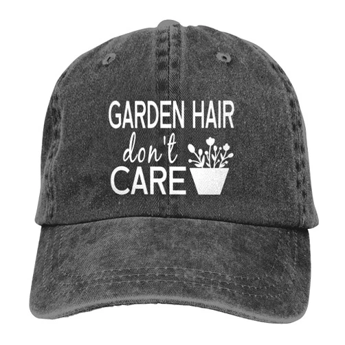 Yipaidel Women's Garden Hair Don't Care Hat, Adjustable Vintage Washed Baseball Cap for Mom Aunt