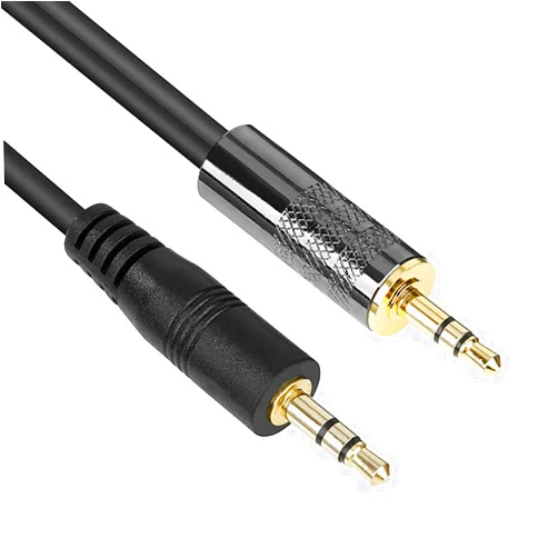 Movo MV-RC100 3.5mm Male Line-in to Male Microphone Attenuator Cable for HDSLR Cameras