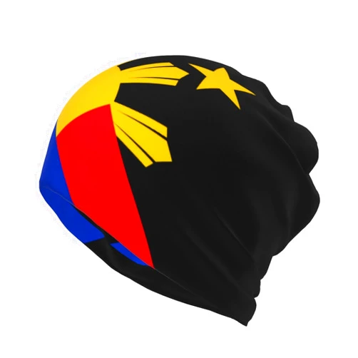 ASYG Funny Flag Multifunction Beanie Hat for Men Women Fashion Scarf Soft Stretch Skull Cap