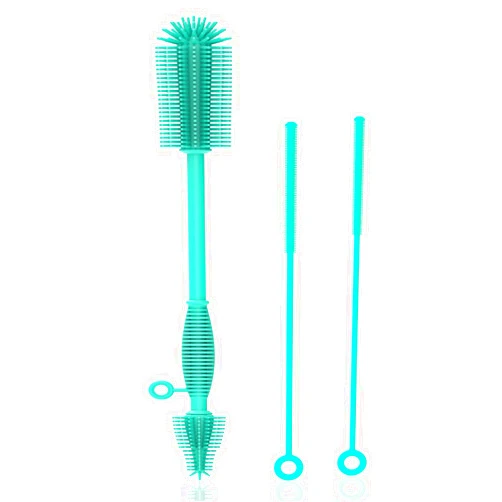 Raymeefa Bundle of straw brush and bottle brush