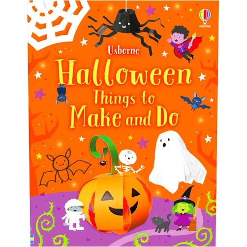 Kate Nolan,Various Halloween Things to Make and Do: A Halloween Book for Kids – Spooky Crafts, Puzzles, and Counting Activities for Children (Ages 3-5)