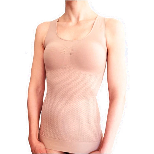 Bioflect® Compression Vest Tank Top - with Bio Ceramic Fibers and Micro-Massage Knit - for Binding, Support and Comfort