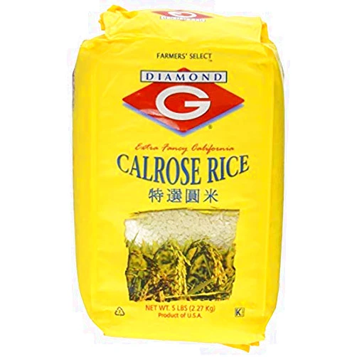 DiamondG Diamond G Calrose Rice 5 Lb (Pack of 2 Bags)