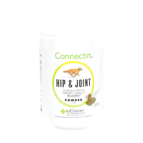 In Clover InClover Connectin Natural Hip & Joint Supplement for Dogs with Glucosamine, Chondroitin & Hyaluronic Acid - Powder for Dog Mobility, Comfort & Active Lifestyle Support, 12oz