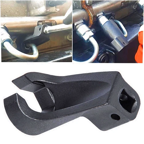 E-cowlboy 19MM High Pressure Fuel Line Socket Tool for Detroit Diesel DD13 DD15 DD16 Alternative to W47058090900