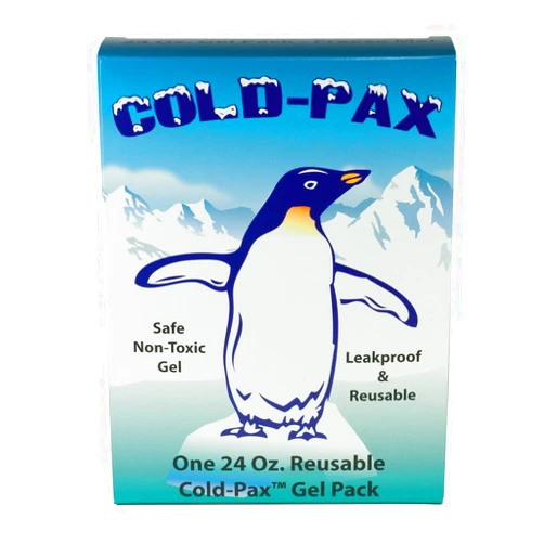 GMS Cold-Pax 24 oz Reusable Gel Ice Pack Freeze Refrigerant for Insulpak and ChillMED Premier - 8