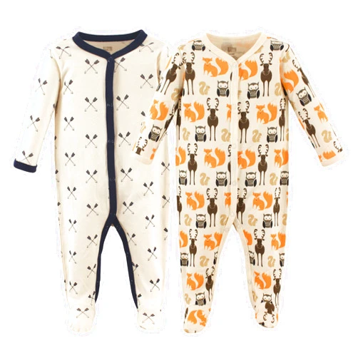Hudson Baby Baby Cotton Sleep and Play