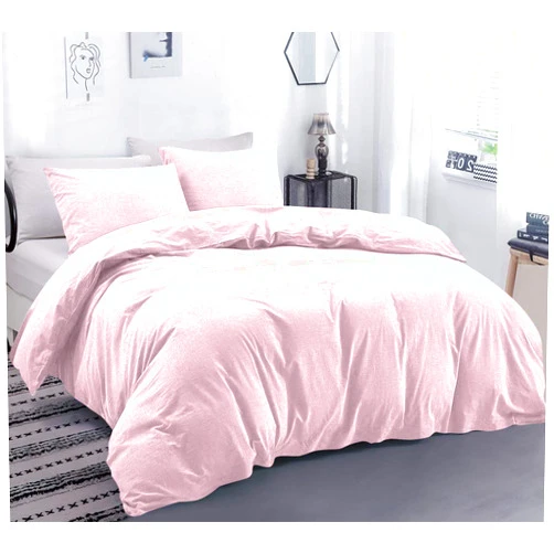 VARSH TEXTILES Pink Duvet Covers Super King Plus Size -850 Thread Count Sateen 3Pc Egyptian Cotton Duvet Cover Set Zipper Closure, 1 Duvet Cover Super King Plus 120X120 Inch and 2 Pillow Shams
