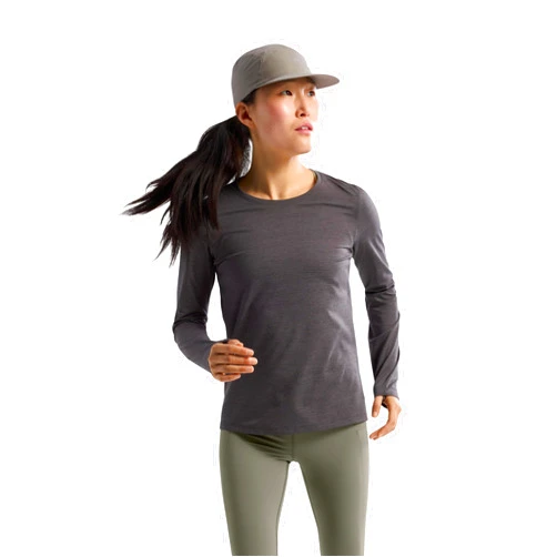 Arc'teryx Taema Crew Neck Long Sleeve Shirts for Women - High-Performance Long Sleeve Workout Shirts for Women - Quick Dry