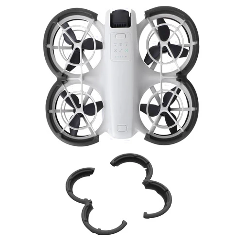 Sinyutia Neo Drone Bumper Guards Accessories, Propeller Guard Protector Gimbal Protective Anti-Collision Ring Cover for DJI NEO Accessories (Black)