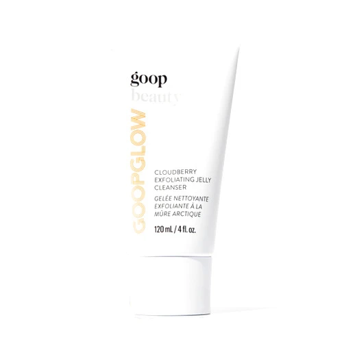 goop Beauty Exfoliating Jelly Cleanser | Face Wash to Cleanse, Smooth, & Brighten Skin | Light Citrusy-Vetiver Scent | 4 fl oz | Paraben and Silicone Free