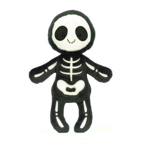 Jellycat Skeleton Bob Stuffed Toy, 13 inches | Spooky Halloween Plush | Classic Children's Gift