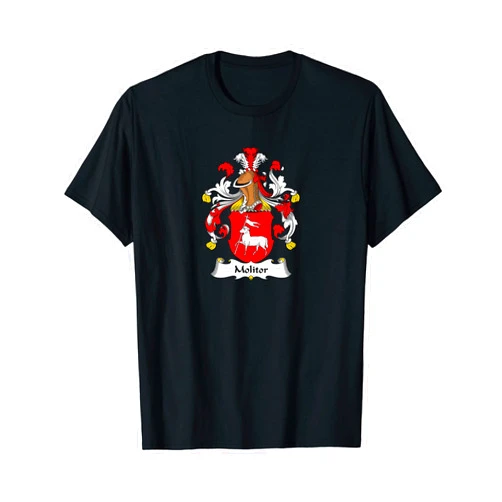 Family Crest and Coat of Arms clothes and gifts Molitor Coat of Arms - Family Crest T-Shirt
