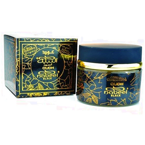 Nabeel Perfumes Oudh Nabeel Black Incense - 60gms by Nabeel