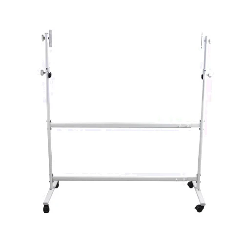 LOOQS Metal Rolling Stand-Stand Only, Adjustable Dry Erase Board Easel for Office Home Classroom 90x120cm Whiteboard