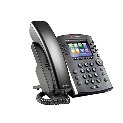 Polycom VVX 410 12-Line Desktop Phone (Power Supply Included)