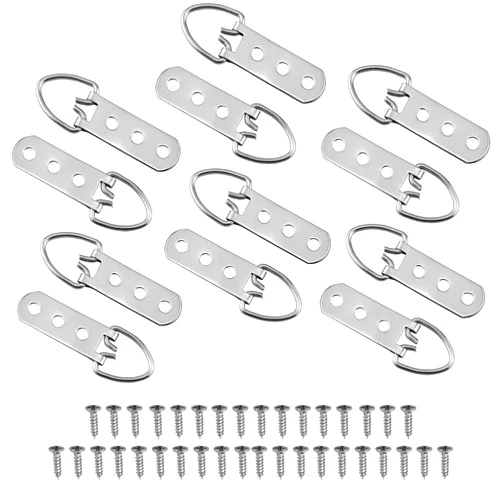 MroMax 100PCS Ring Picture Frame Buckle 2.36