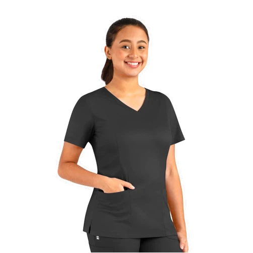 Maevn Matrix Double V-Neck Scrub Top