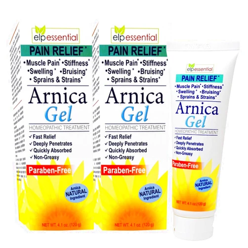 ELP ESSENTIAL Arnica Montana Arnica Gel 4.1oz 2-Pack