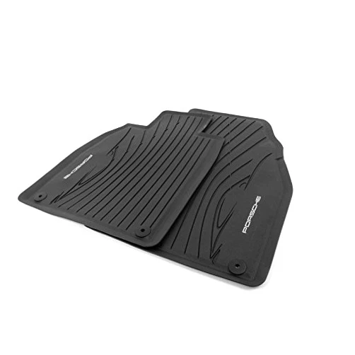 Porsche 911 All Weather Floor Mats for 992 (2019 +) (Black)