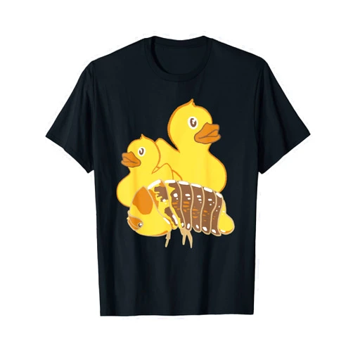 DBKBiology Rubber Ducky Isopod Cute Silly Fun T-Shirt