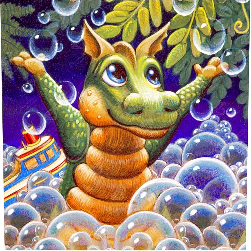 DIAMOND ART CLUB Bubbles Diamond Art Painting Kit, Fun Crafts for Adults and All Ages, Small Diamond Art Canvas for Beginners, 13