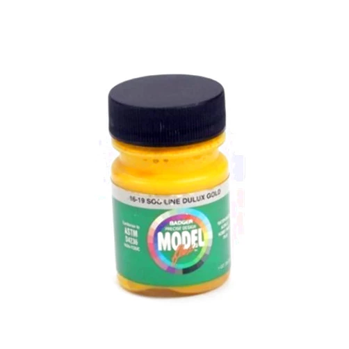 Badger Air-Brush Co. SOO Line Duluxe Gold, 1 oz BAD1619