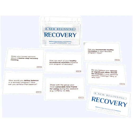 Wellness Reproductions & Publishing A New Beginning Recovery Card Game