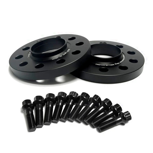 BLOXSPORT wheel spacer 2 pcs PCD 5x112 Center bore 66.5mm for Macan Mercedes C class E class A5 S5 RS5 A7 S7 RS7 Hubcentric with M14x1.5 bolts (15mm)