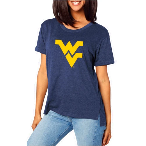 Chicka-d Women's Standard Must Have Tee, Navy, Medium