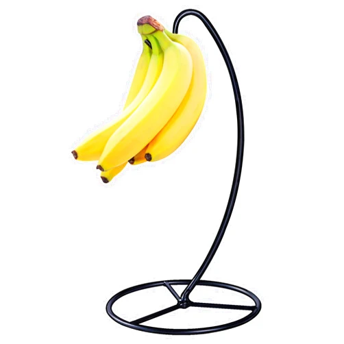 FFQ Banana Holder Stand,Banana Hanger Tree Stand Hook for Kitchen Countertop, Banana Hook Stand hold 15lb banana